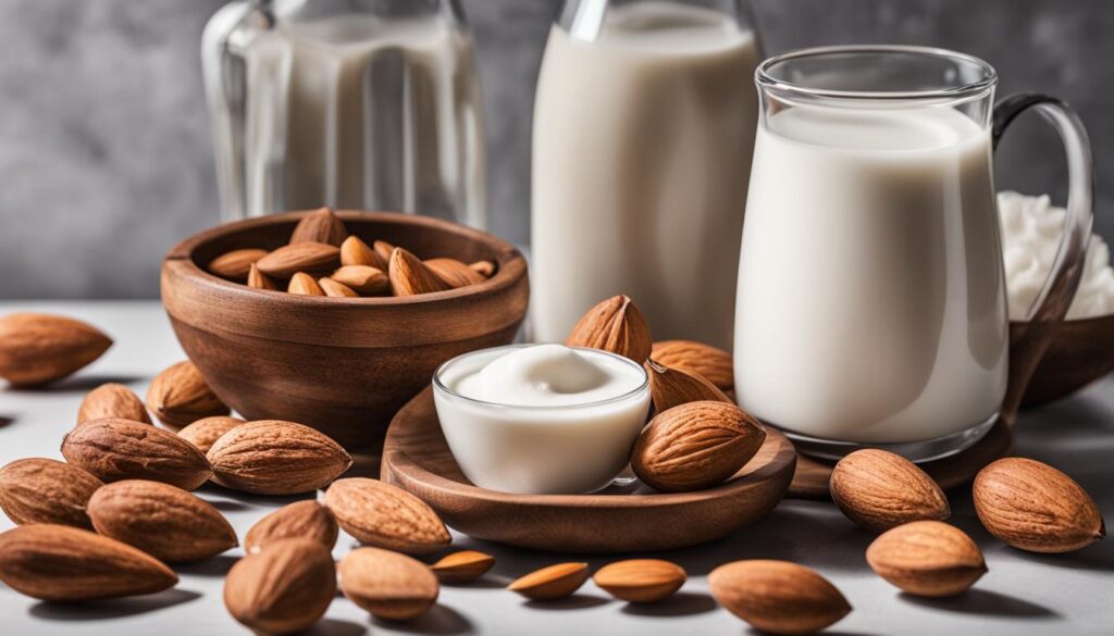 almond milk and skin health