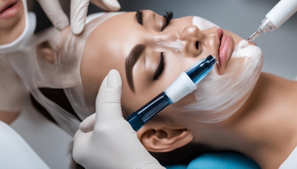 combining chemical peels with other treatments