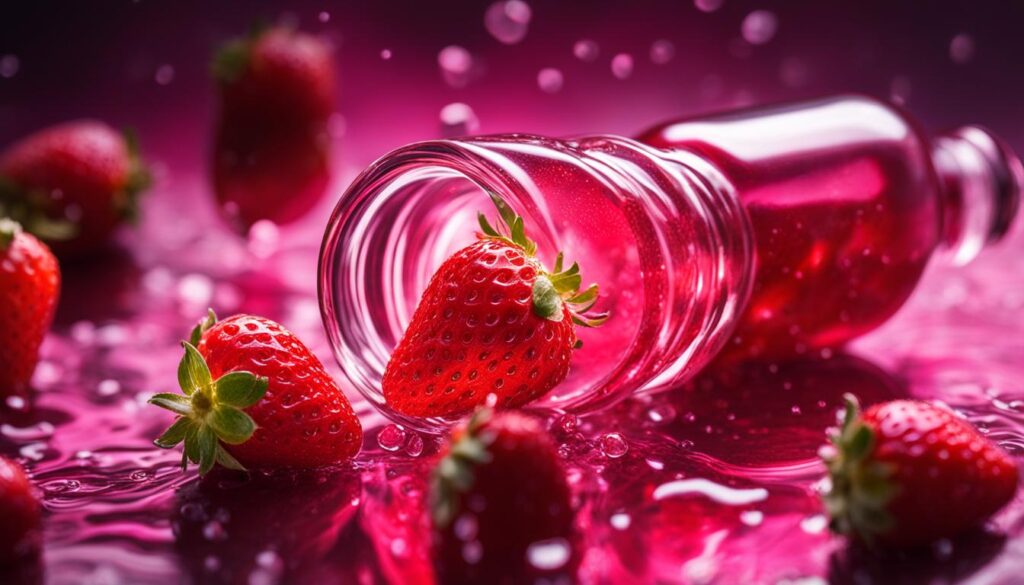 truly strawberry glaze glow facial serum