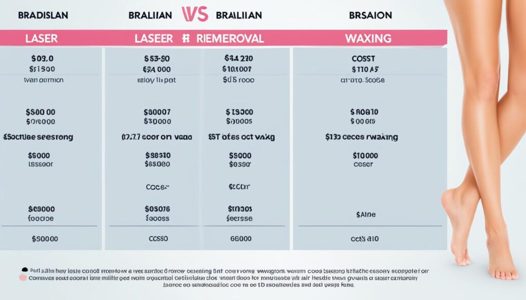 cost of brazilian laser hair removal