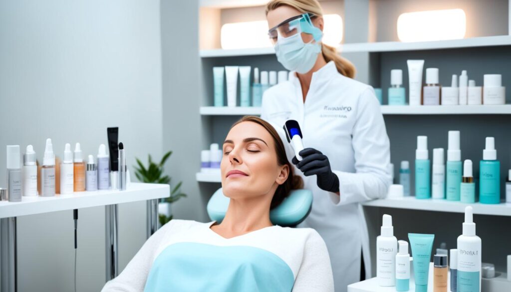 Combining microneedling with other treatments