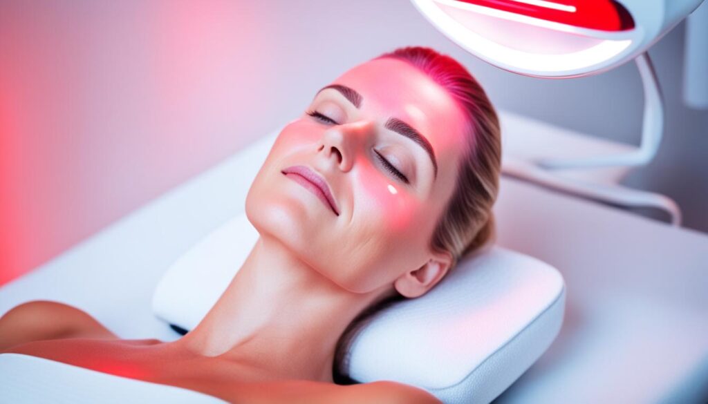 can you do red light therapy after microneedling