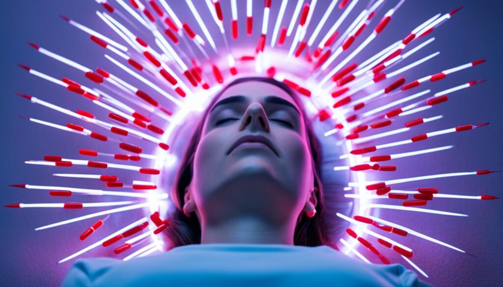 can you use red light therapy after microneedling