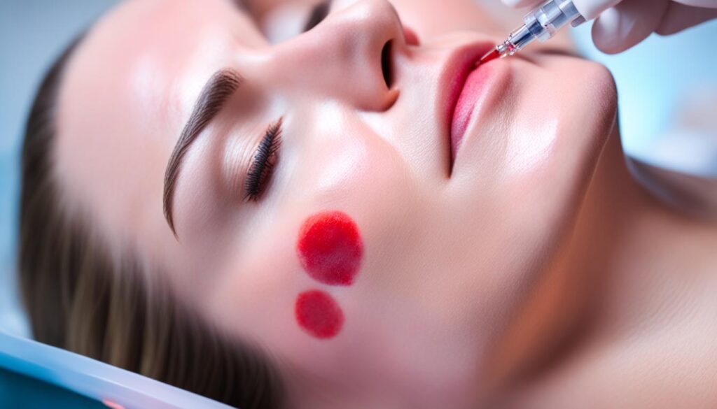 does microneedling help with redness