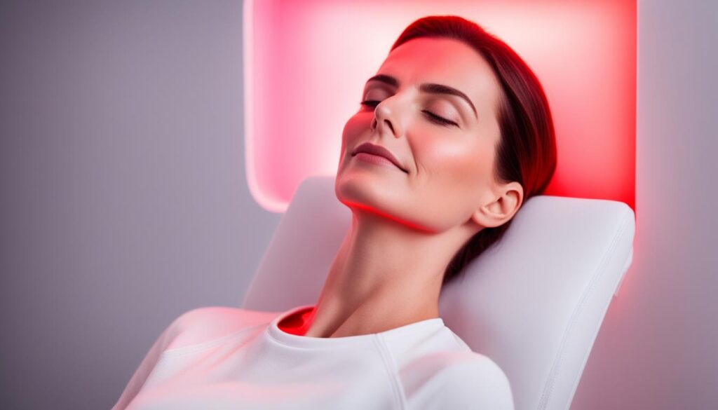 how soon after microneedling can i use red light therapy