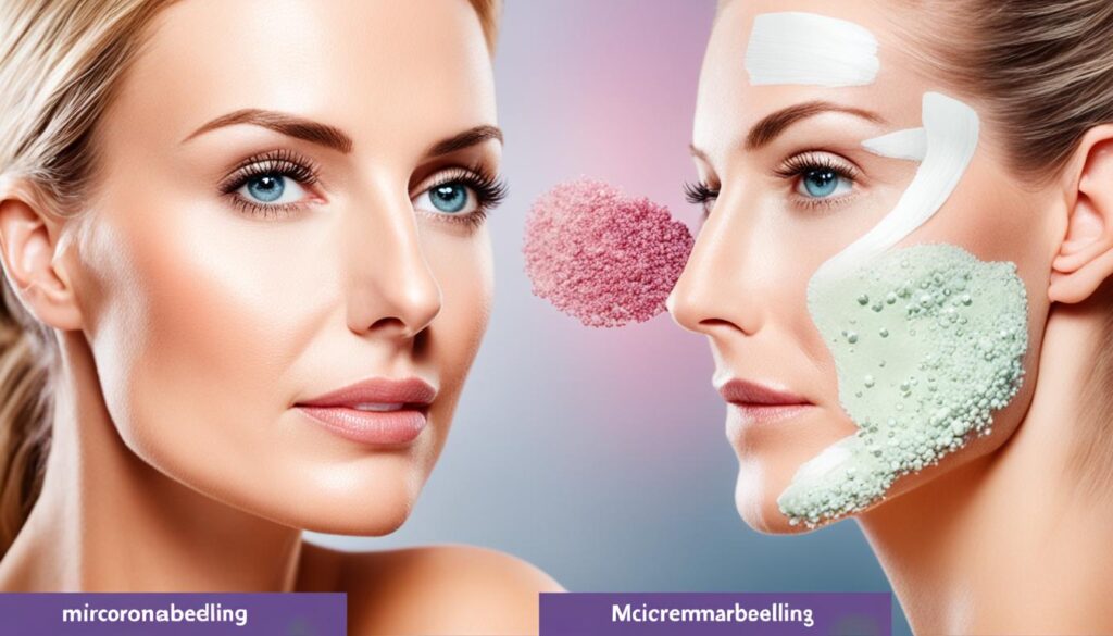 is microdermabrasion the same as microneedling