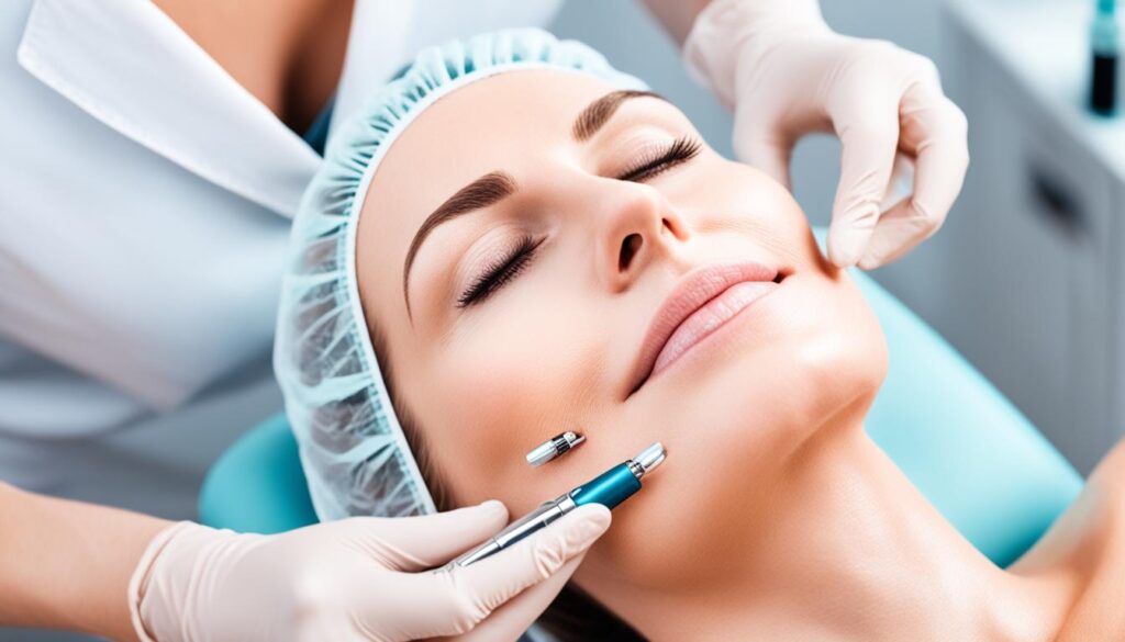 microneedling and Botox